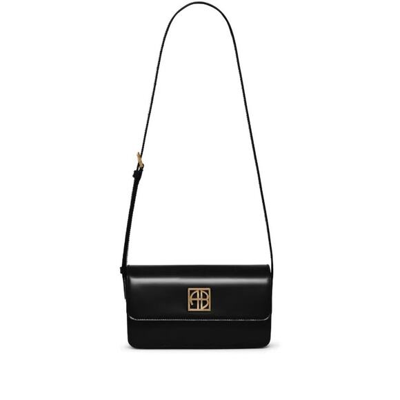 NEW Anine Bing Elly Crossbody bag in black NWT - Picture 2 of 13
